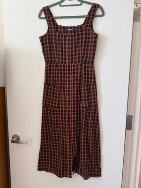 Disturbia Terra Button Up Midaxi Dress